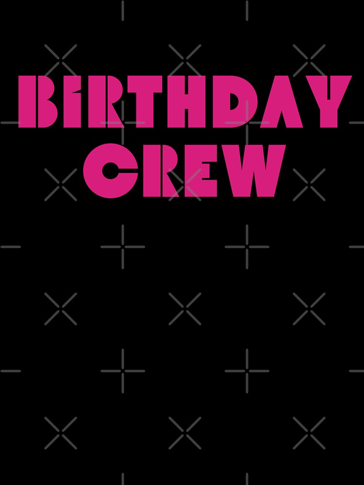 Birthday Squad Party Birthday Bday Retro Gift by BOHOVIN