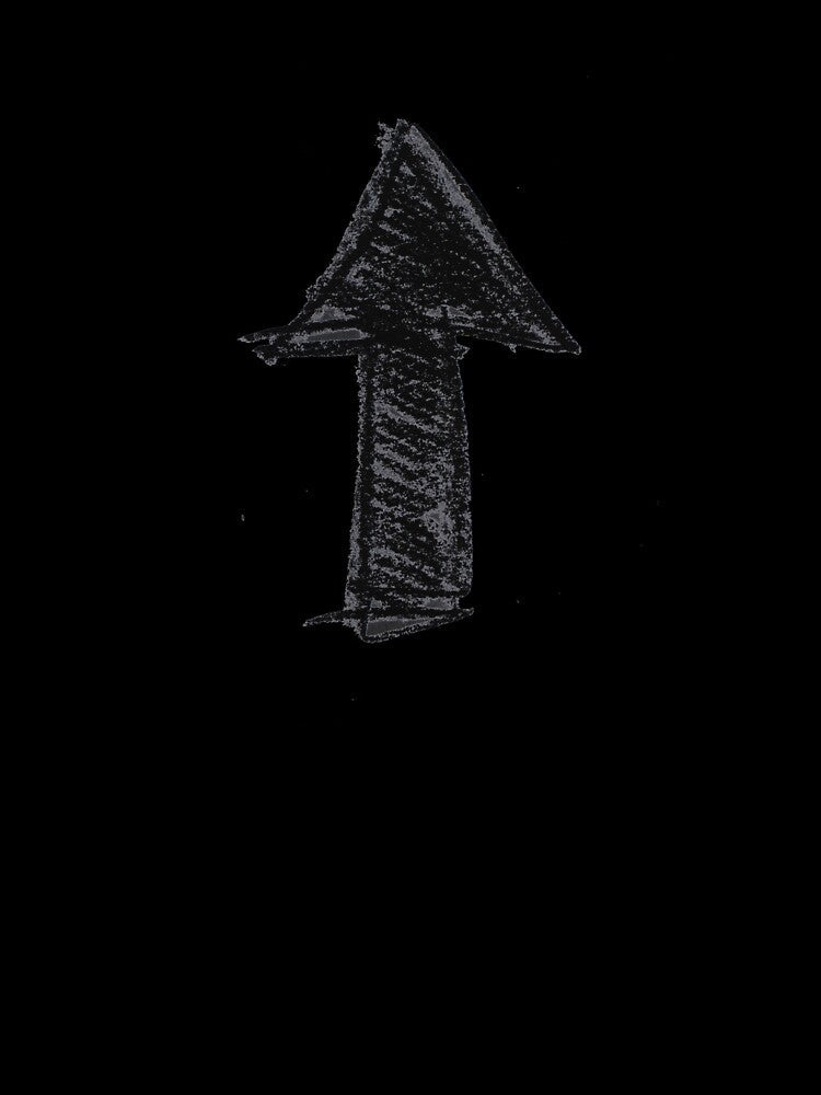 Stylish up arrow by Imutobi Unisex