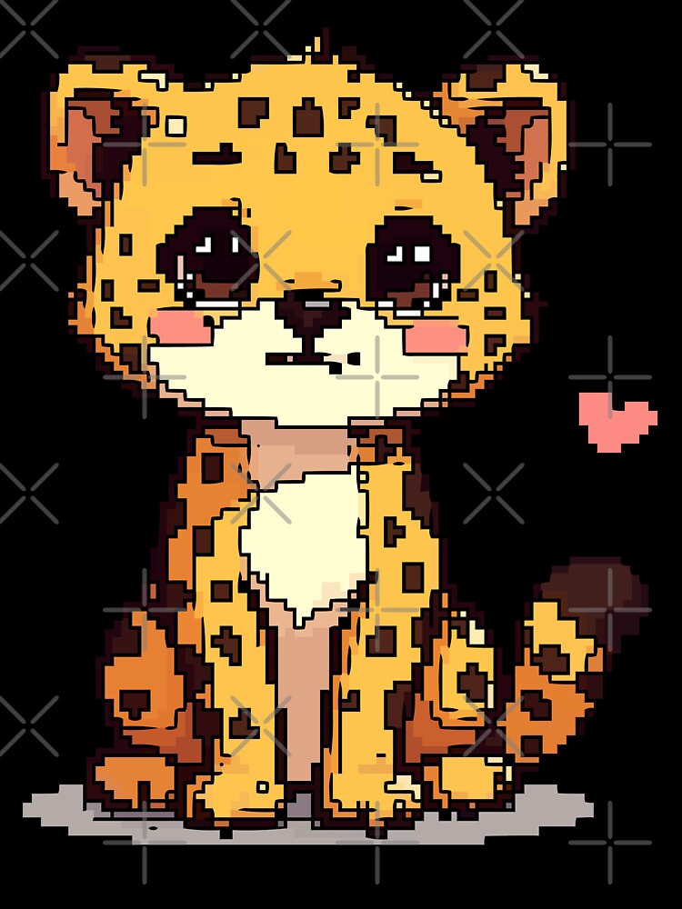 Pixel Speed of the Cheetah by NaturePixel Unisex
