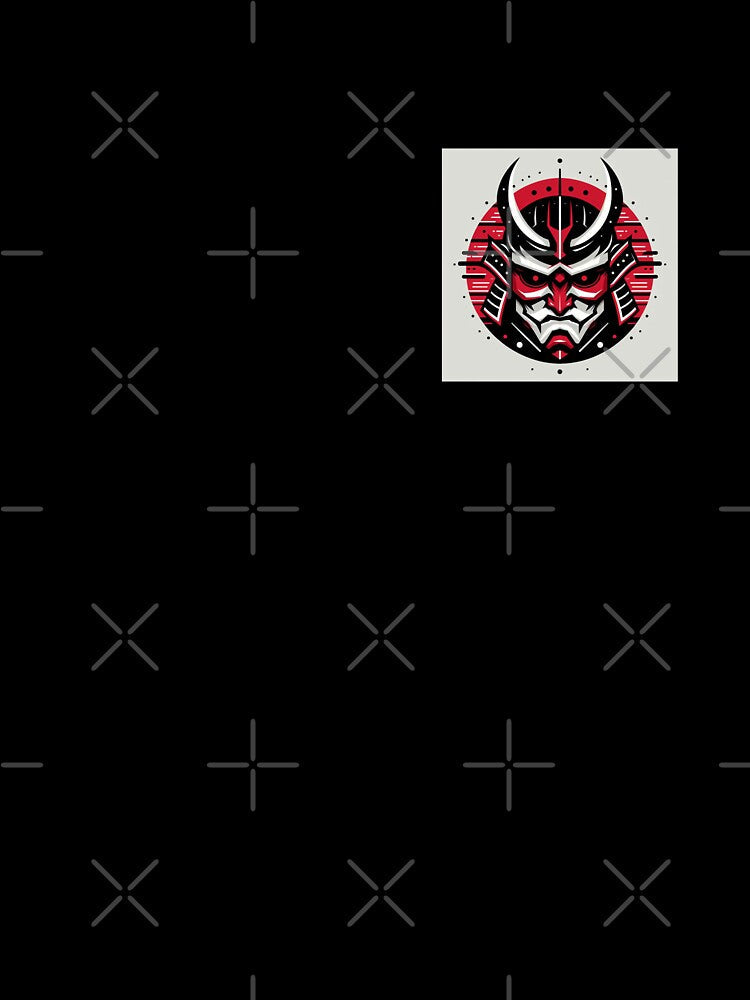 Minimalist samurai mask by Tblurry Unisex