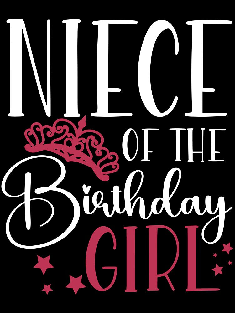 Birthday Squad Niece of the Birthday Girl Birthday Party Gift by mysticblvd