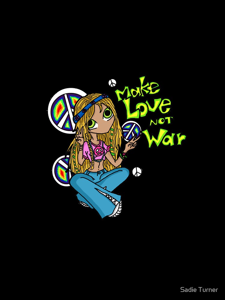 Hippie (No Background) by Sadie Turner Unisex
