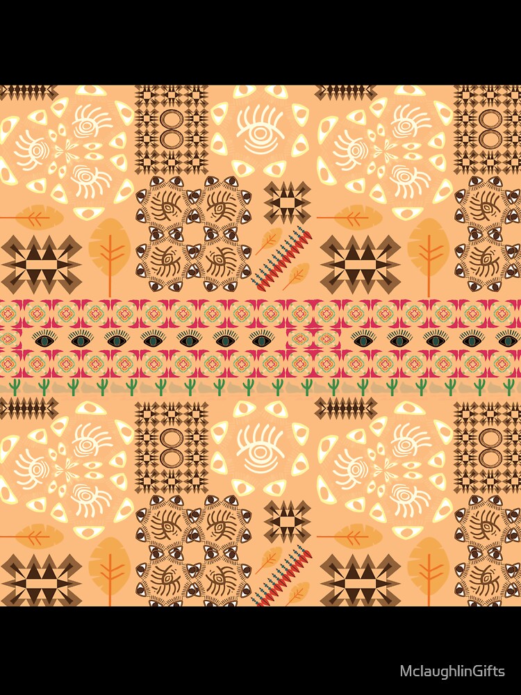 Boho Classic Faux Tribal Pattern by MclaughlinGifts Unisex