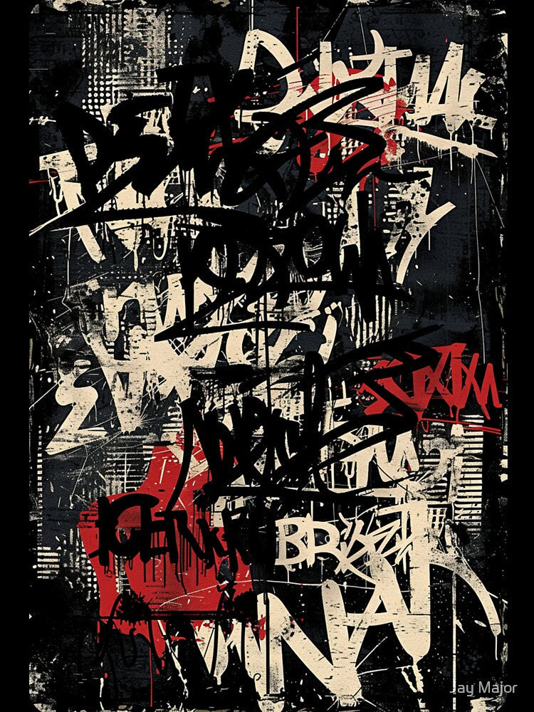 Raw Grunge Aesthetics Design 6 of 8 by Jenson Major Unisex
