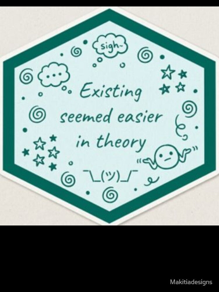 Easier in theory by Makitiadesigns Unisex
