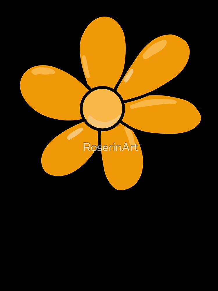 1960's Flower by RoserinArt Unisex