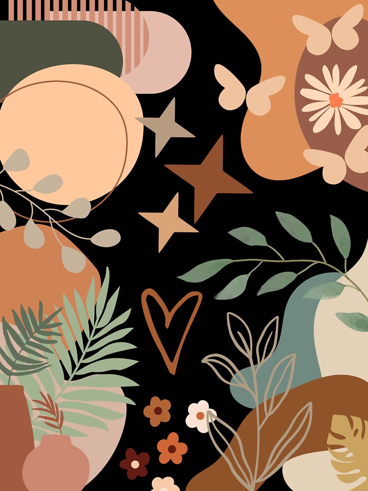 Floral boho pattern by emalijae Unisex