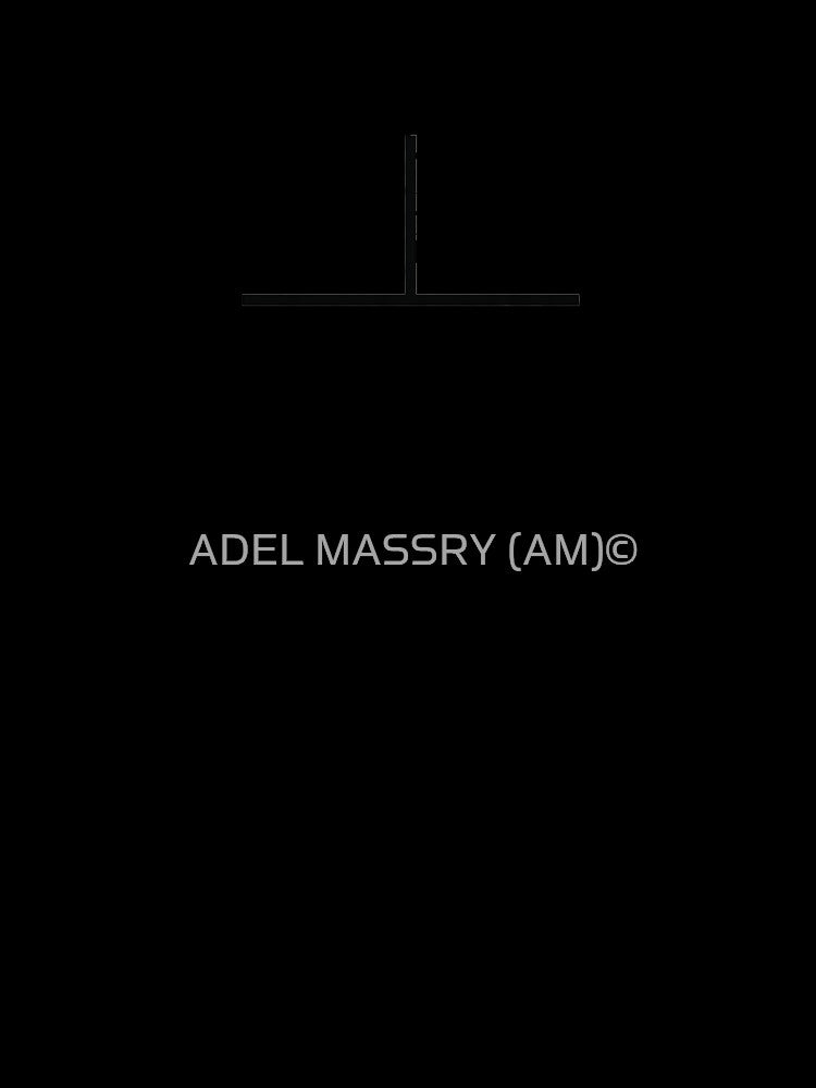 Minimal Void Square by ADEL MASSRY (AM)© Unisex