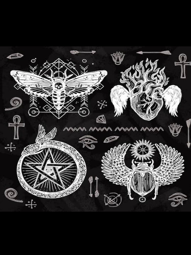 Goth tapestry - Gothic art by sagestar Unisex
