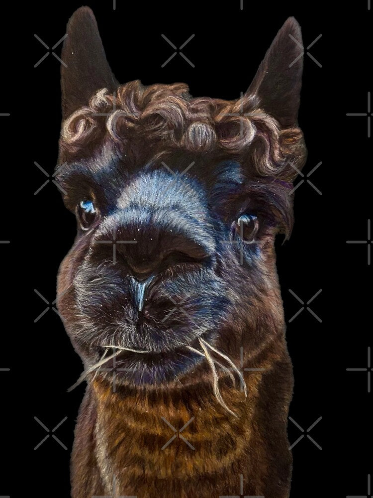 Alpaca in winter by NathBros Unisex