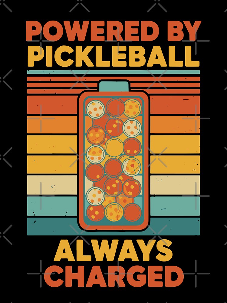 Pickleball Powered By Pickleball Always Charged by LuminOrb