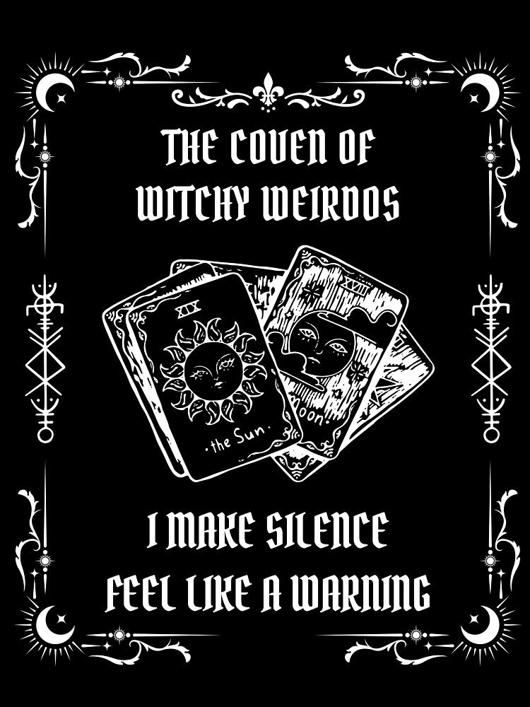Tarot & Warnings-Black by Moonlit-Muse