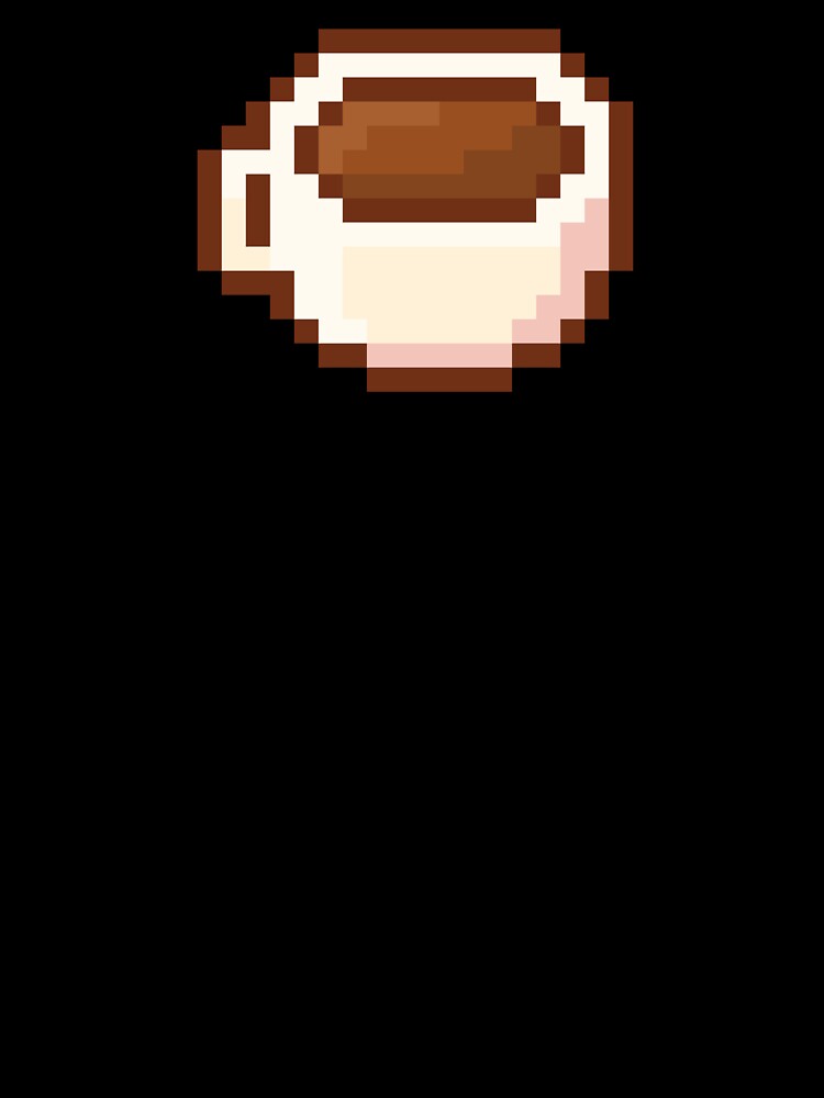 pixel coffee by PixelArtiste Unisex