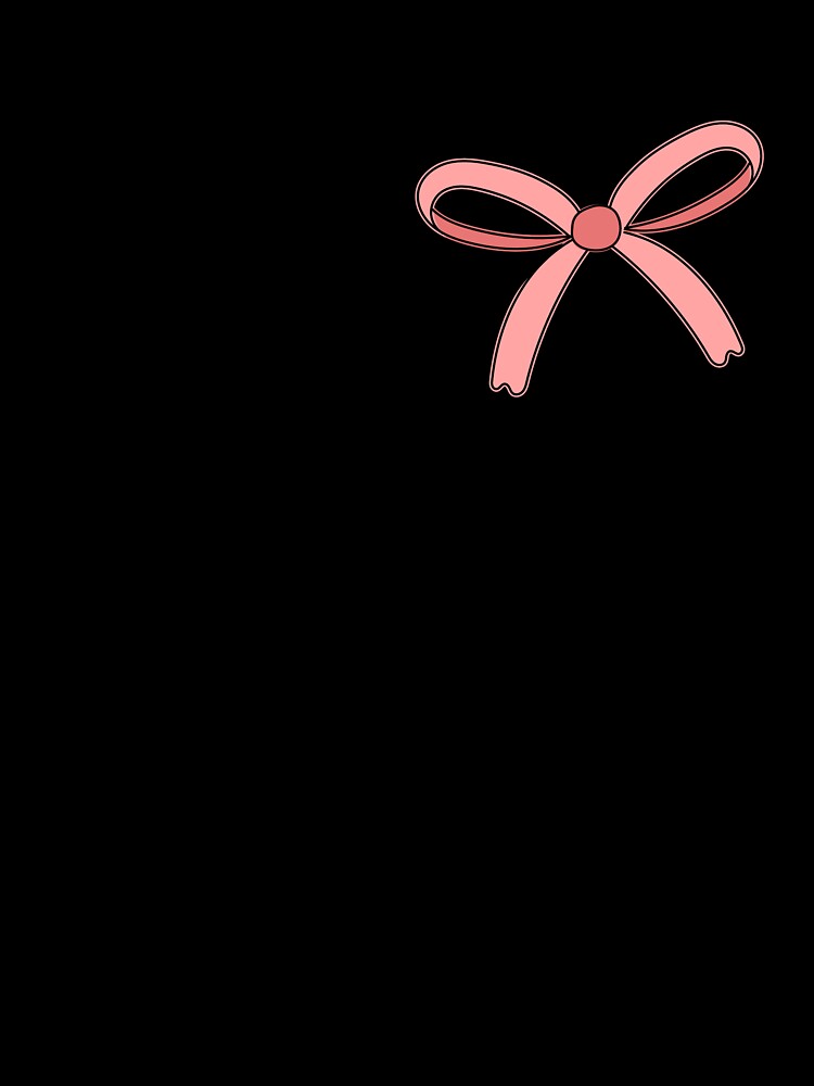 Cute Pink Ribbon by MinezJi15 Unisex