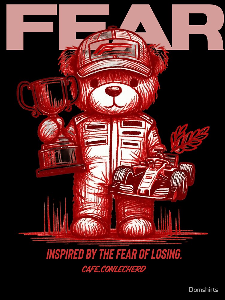 Fearless Race Car - Motivational Design by Domshirts Unisex