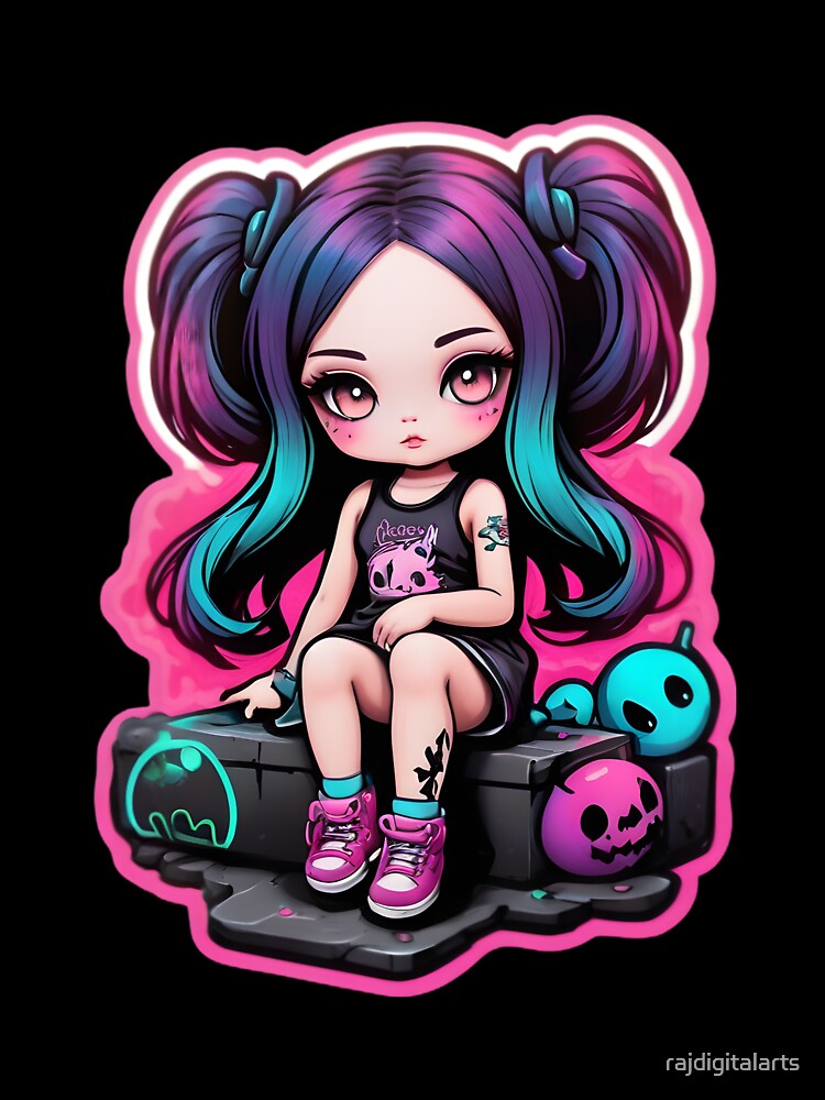 gothic girl by rajdigitalarts Unisex