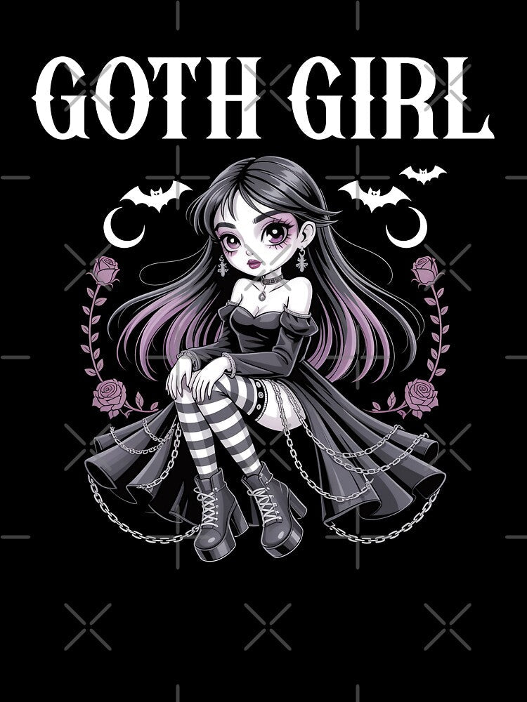 Goth Girl Gothic Girl Gift for Alternative Women by Say It With Ink Unisex