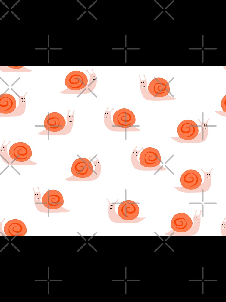 cute snails - pink and orange by littlearrow Unisex