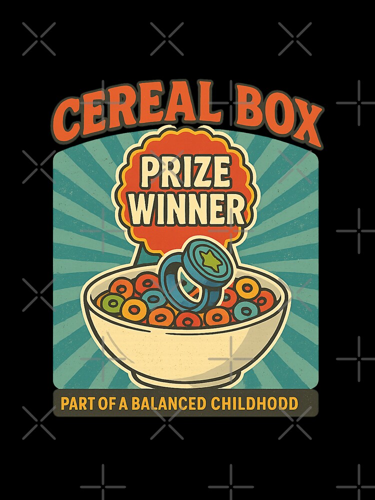 Cereal Box Prize Winner by TessAdventures Unisex