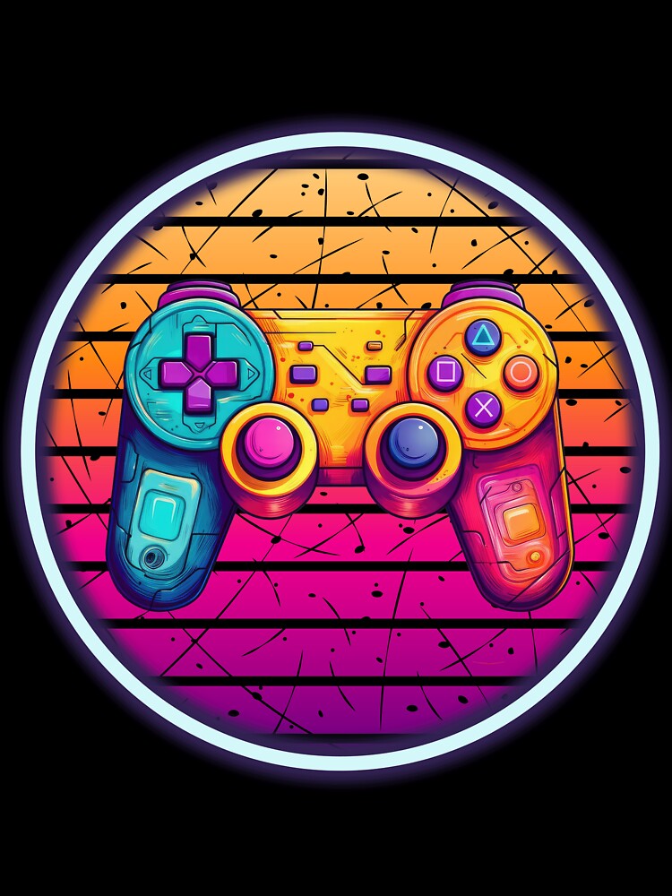90s Retro Sublimation Gamepad by Oceanicmaster