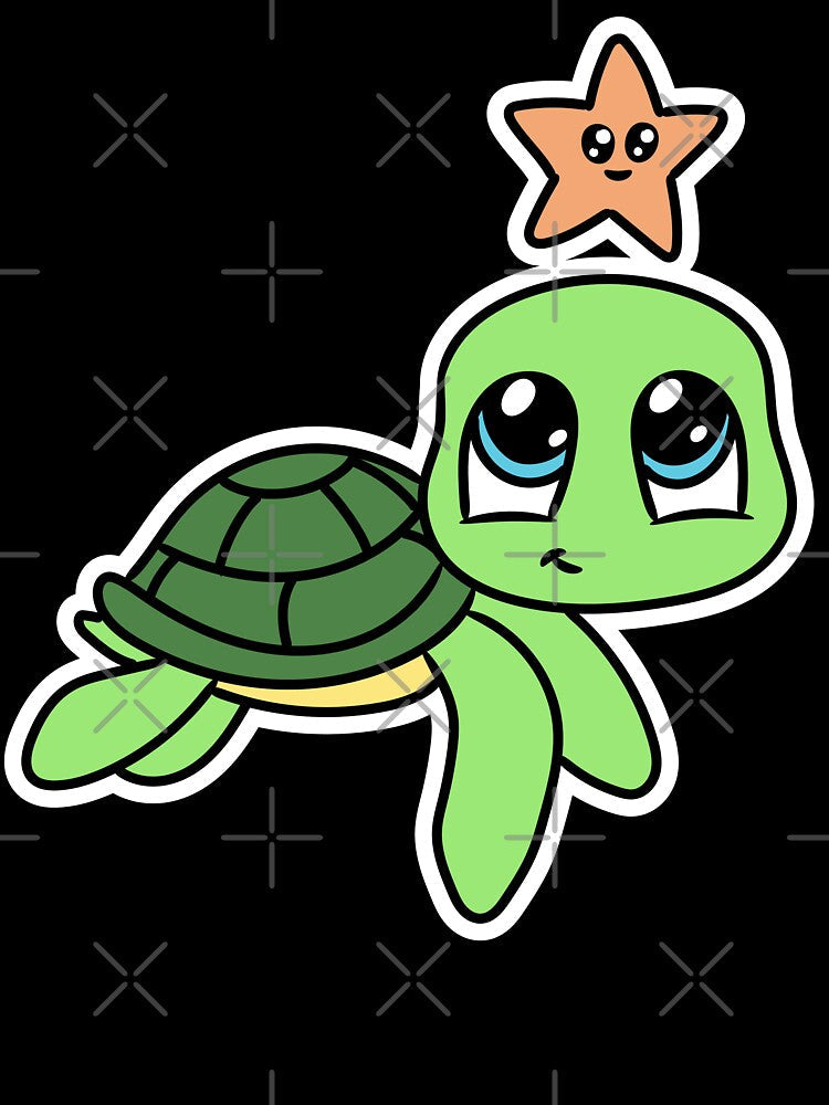 kawaii turtle by Raymi03 Unisex