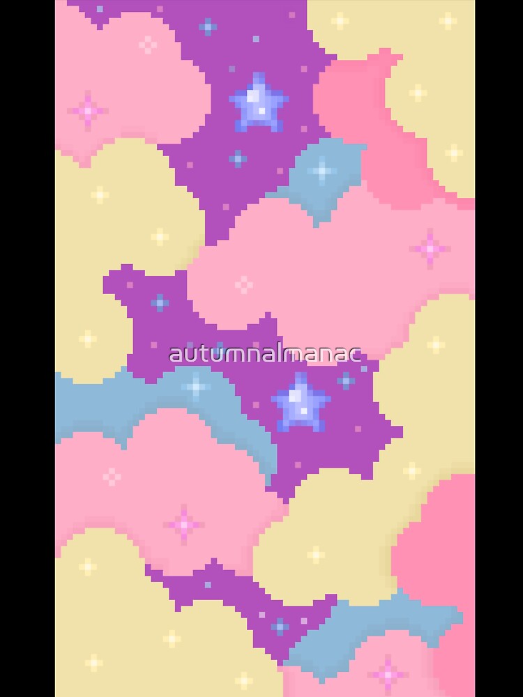 pixel cotton candy clouds by autumnalmanac Unisex