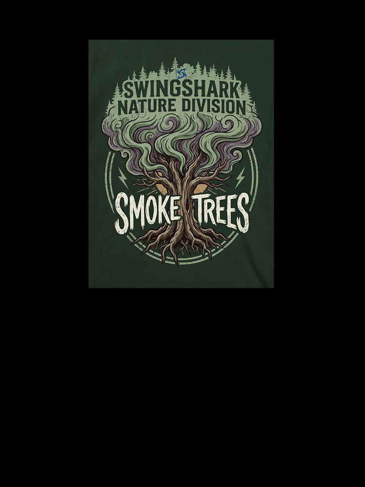 SwingShark Nature Division - Smoke Trees Gorpcore Streetwear by SwingShark Unisex