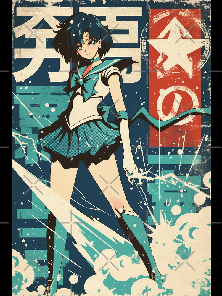 Sailor Mercury Battle Ready by AnimeArsenalPrints Unisex