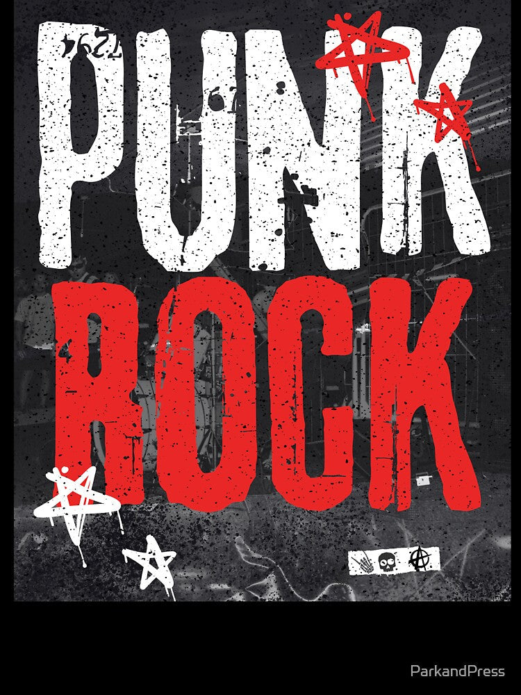 Punk Rock by ParkandPress Unisex