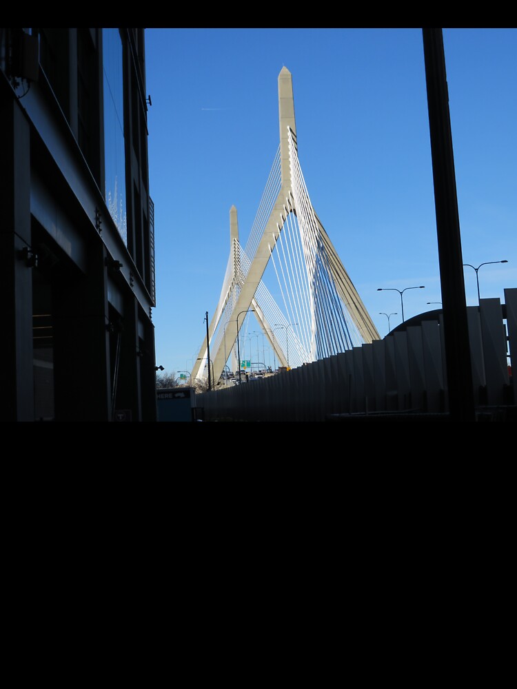 Modern Bridge, Modern Architecture, Boston, Massachusetts by lenspiro Unisex
