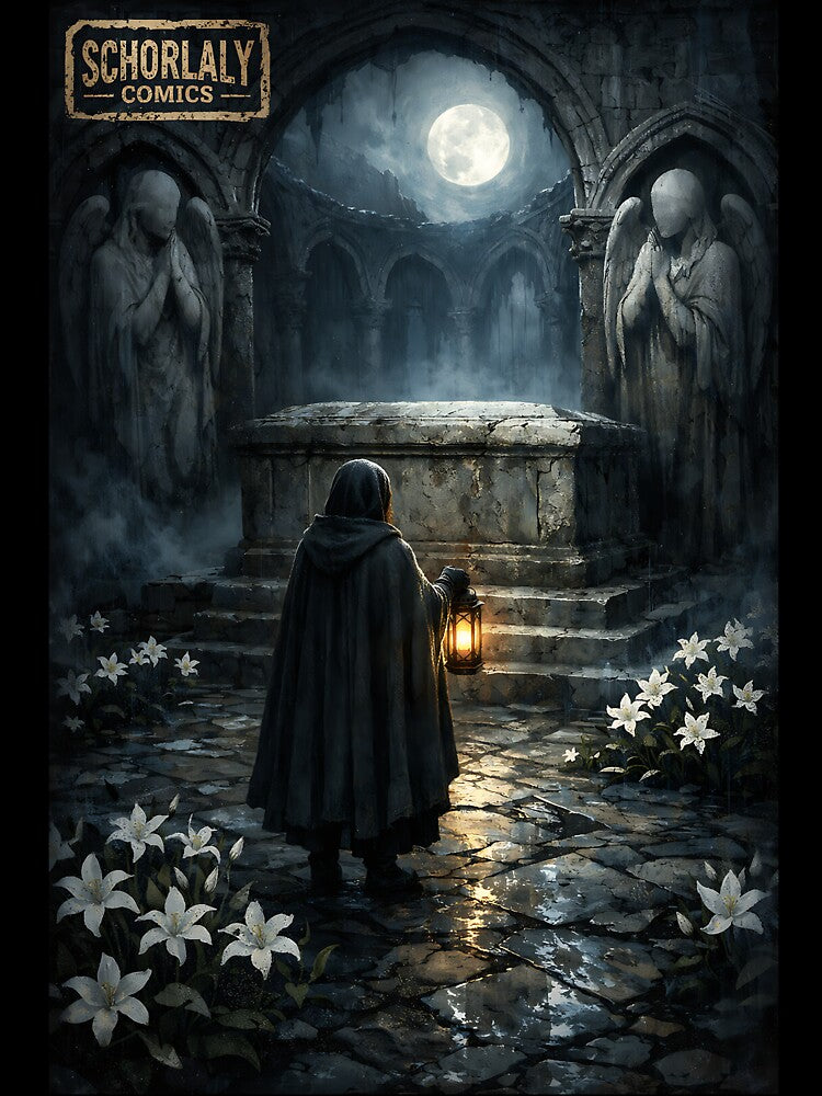 The Cloister of the Lost Cenotaph - Gothic Dark Academia by bapupa