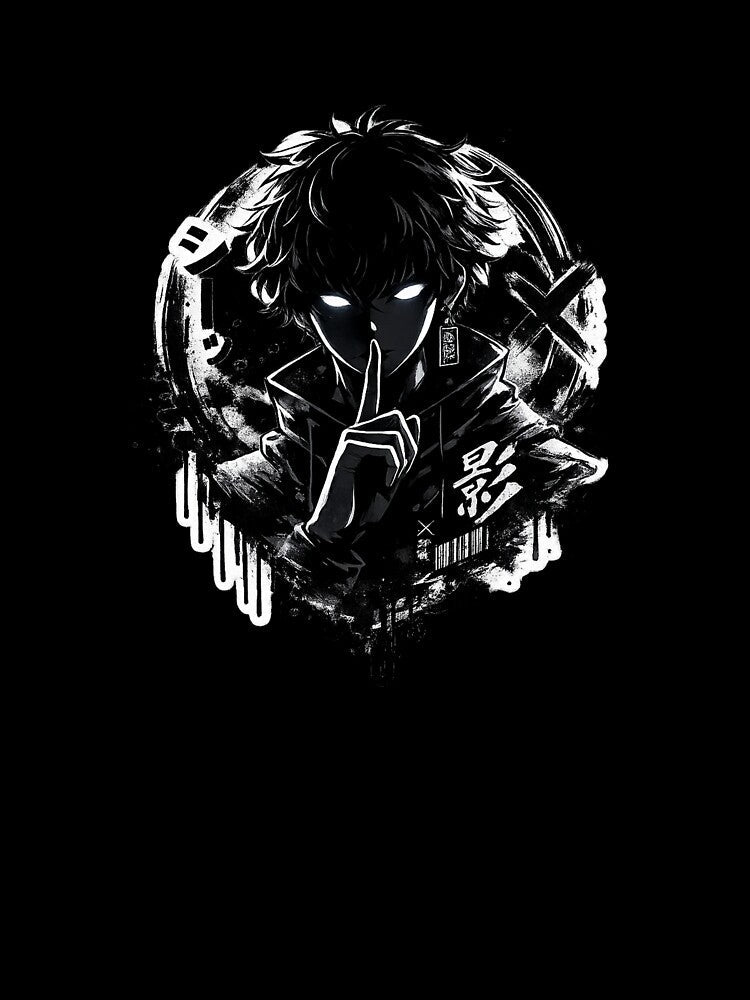 Shadow Whisper Anime Aesthetic by Velmox Unisex