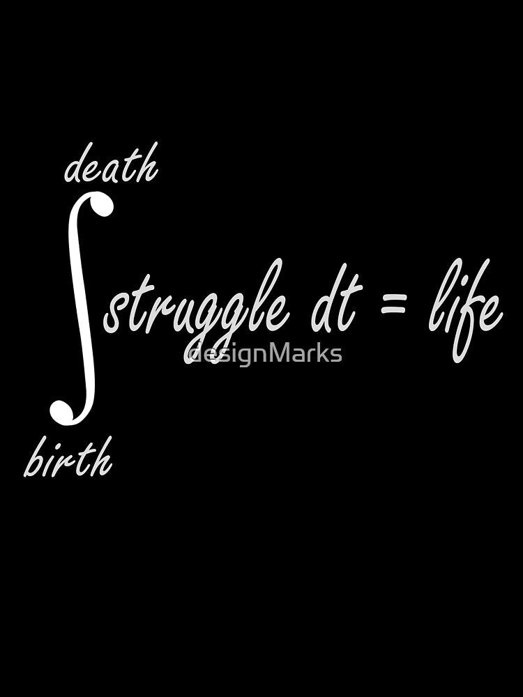math quote funny math formula by designMarks Unisex