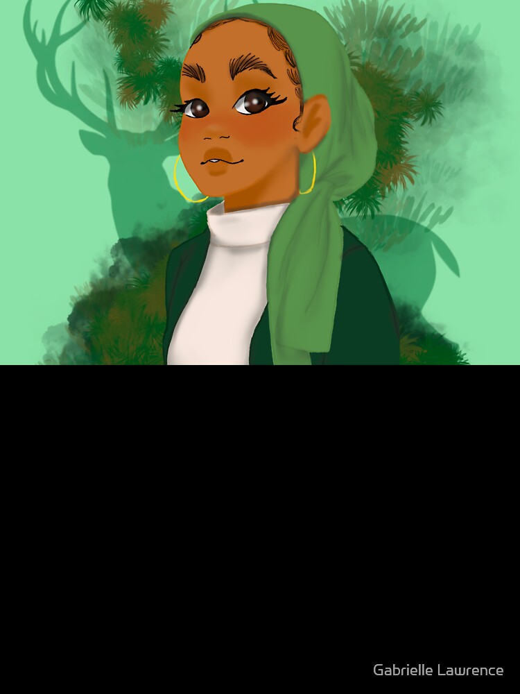 Melanin Cartoon by Gabrielle Lawrence Unisex