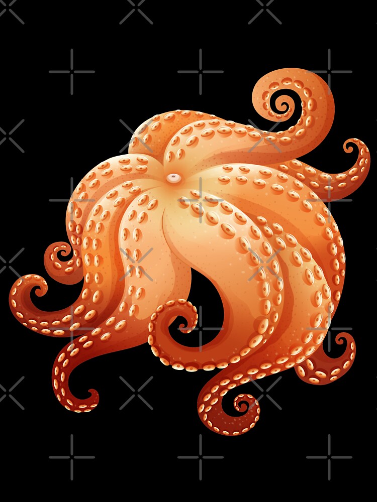Funny Octopus Pattern, Cute Octopus by Ristinga Unisex