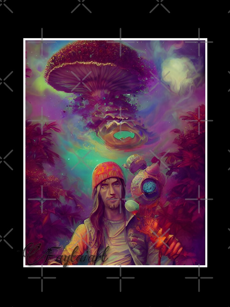 Hippie man vibin by Faytaiart Unisex