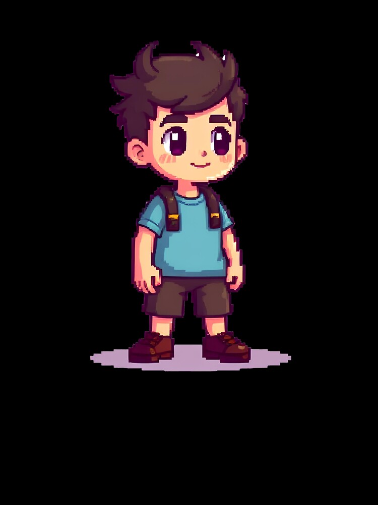 Pixel Boy by rediantblog Unisex