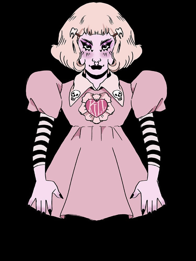Monster girl by peachy-doodle Unisex