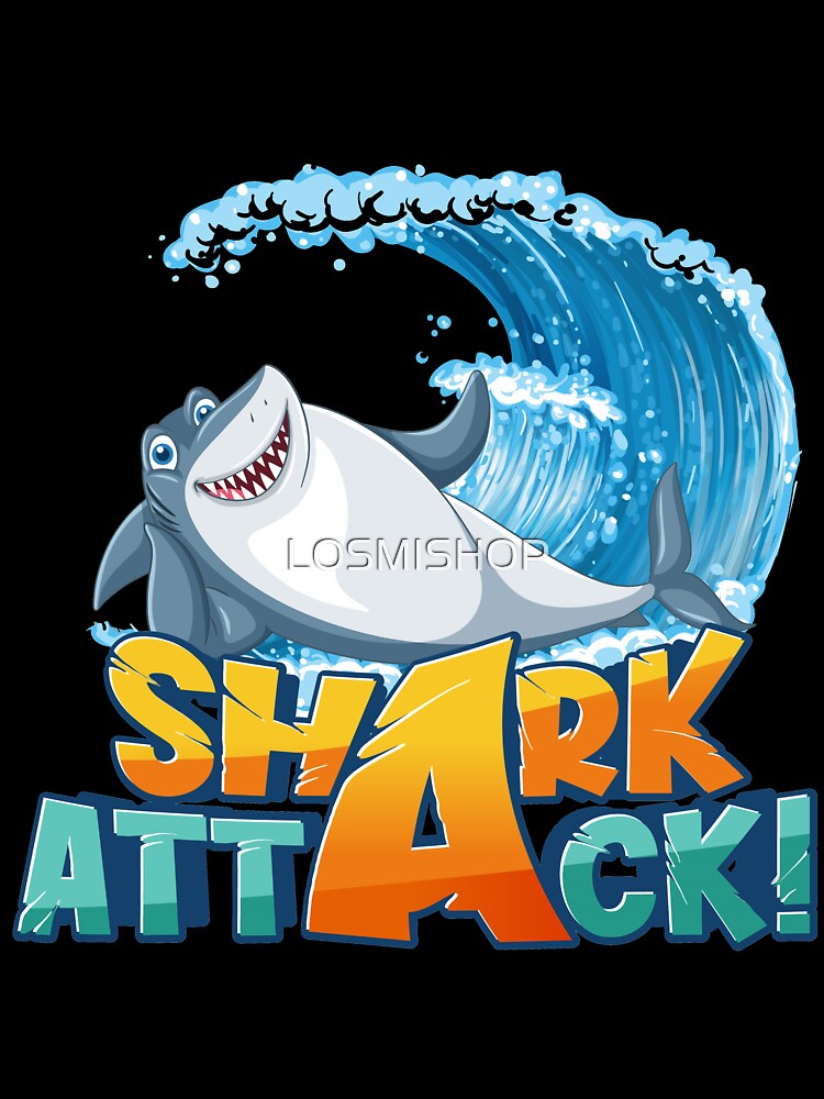 shark attack by LOSMISHOP Unisex