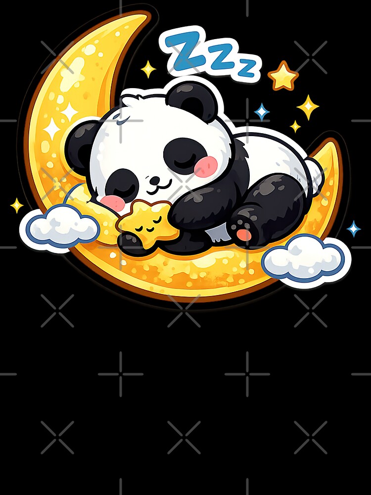 Cute Kawaii Panda, Cute Kawaii Sleeping Panda by graphic-genie Unisex