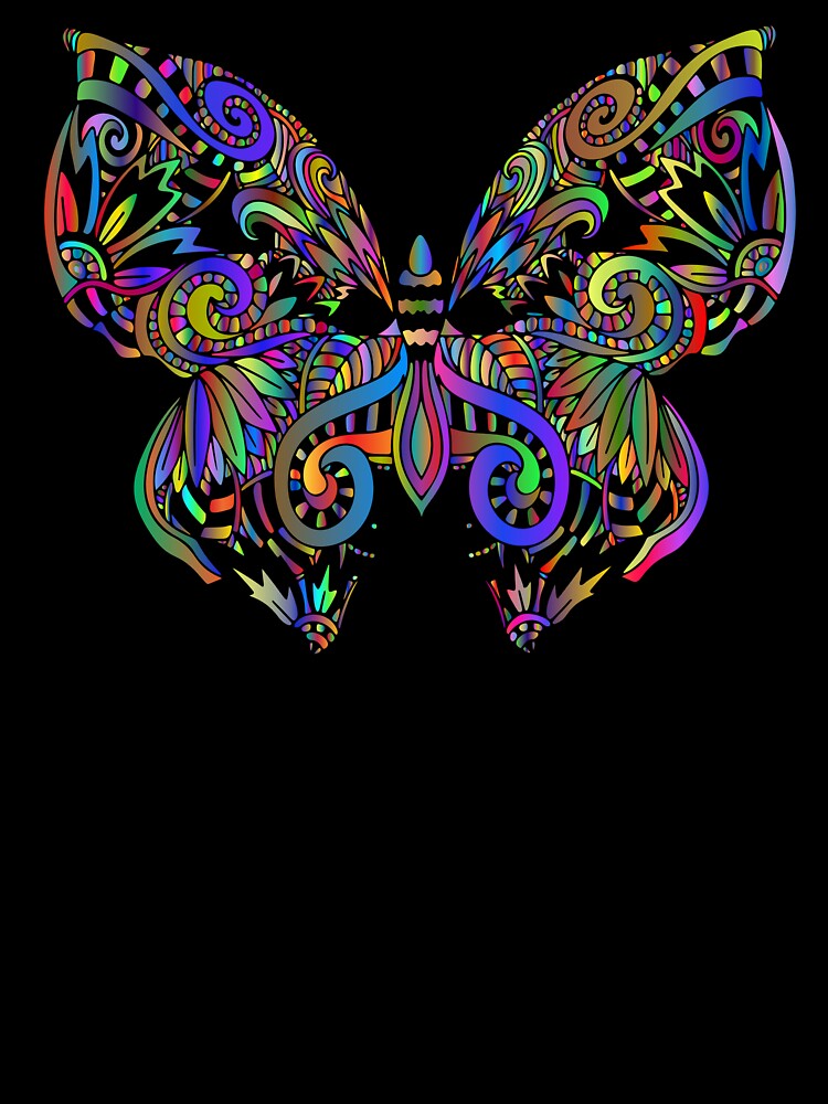 Graffiti Butterfly by NicMacTees Unisex