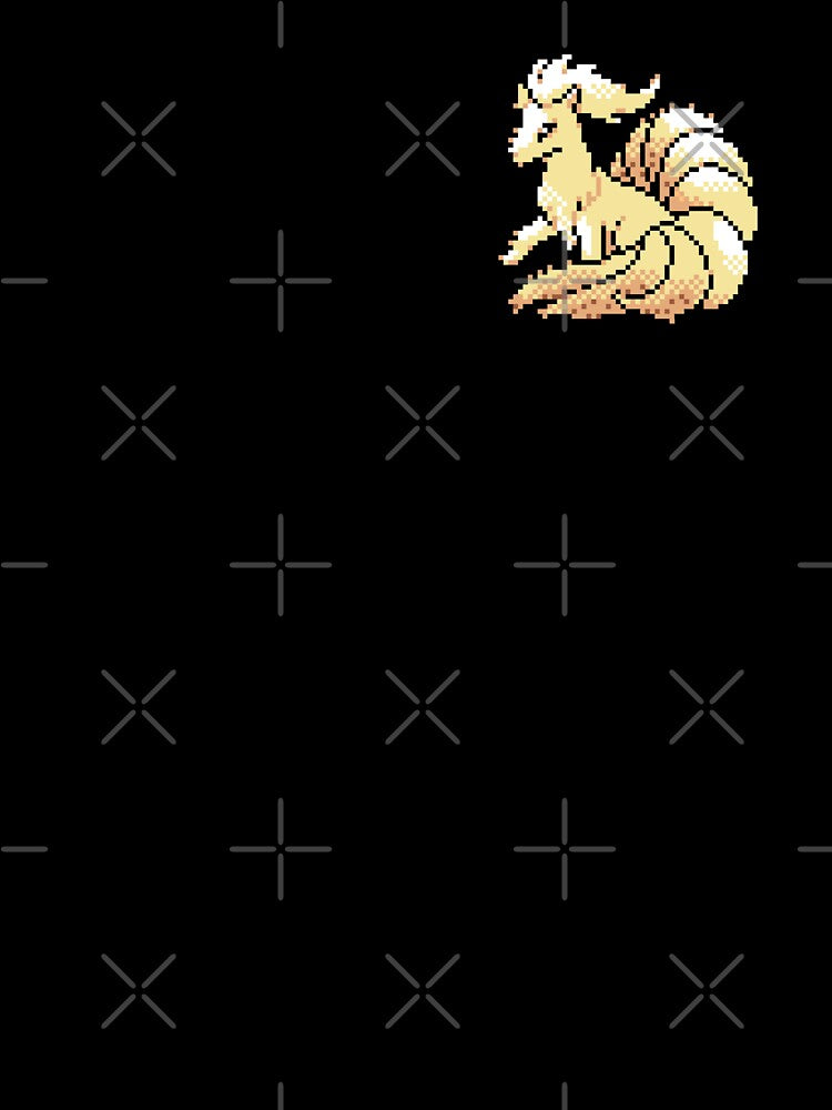 Ninetales Pixel Art by StickyMcSticker Unisex