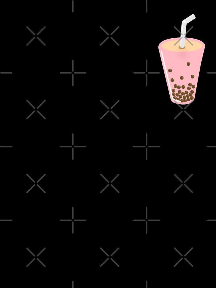 Boba Bubble Tea Drink Design by m-sketchbook Unisex