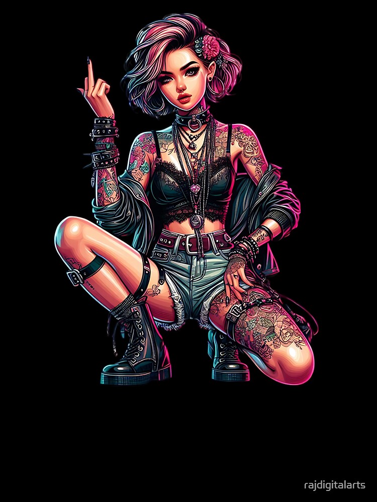 punk by rajdigitalarts Unisex