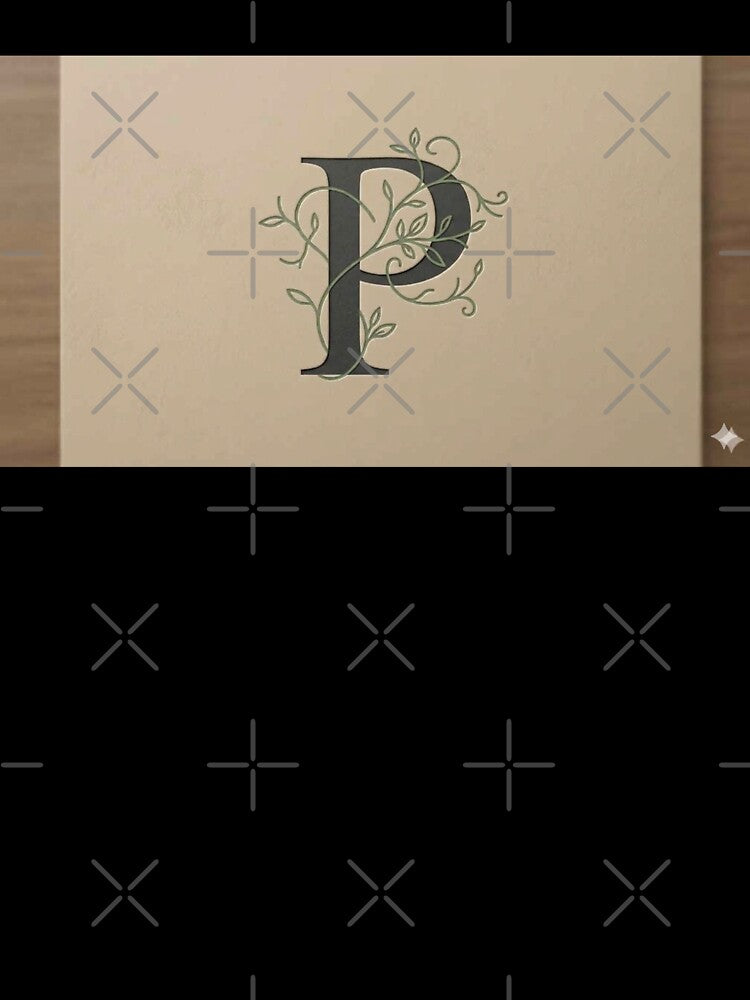 Neo minimalism - Alphabet P by TinyOrbitsDesign Unisex