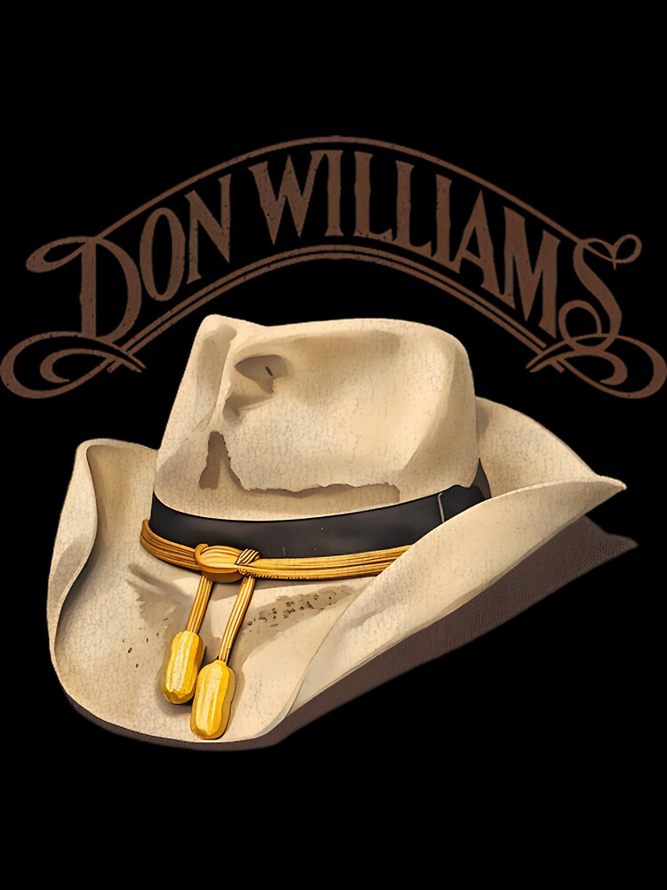 Don Williams Cowboy Hat Country Music Icon | Perfect Gift For You And Friends by matmente