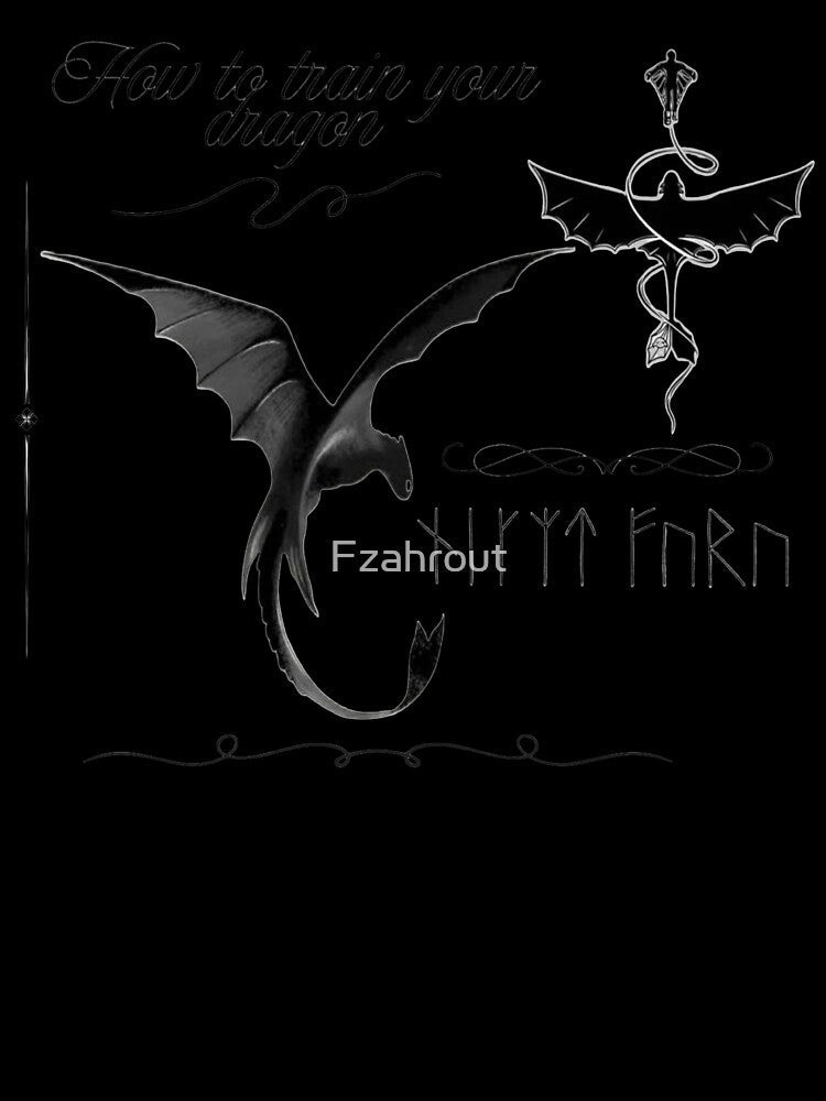 TRAIN YOUR DRAGON by Fzahrout Unisex
