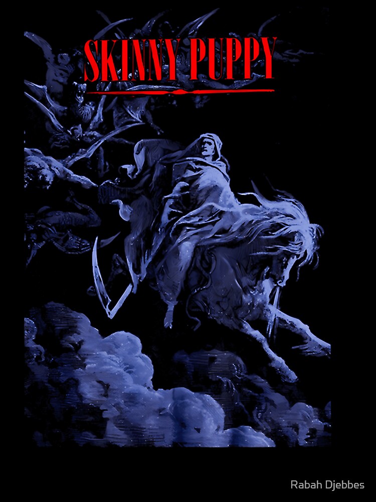 Skinny Puppy Chainsaw by Rabah Djebbes Unisex