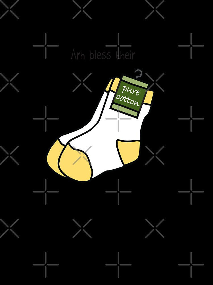 Arh bless their cotton socks by DanandDee Unisex