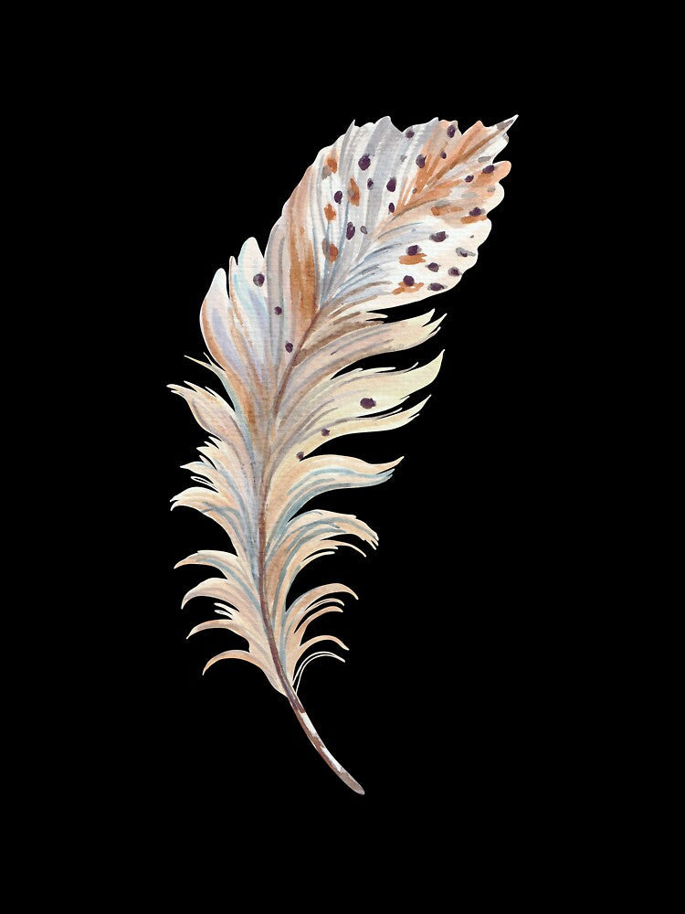 Bohemian feather by Wick-D Unisex